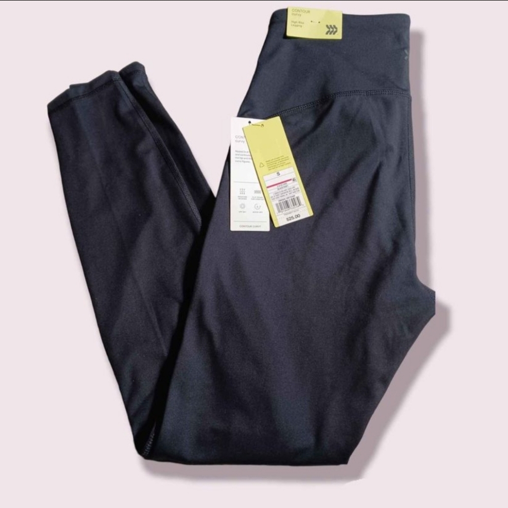 Black High Rise Leggings